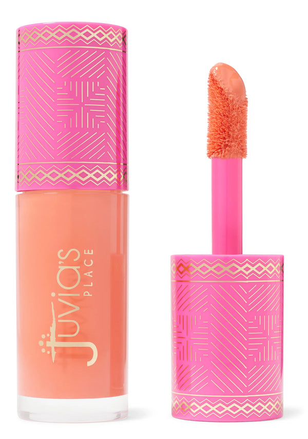 Juvias Place Blushed Liquid Blush shade Marigold: Soft Peach