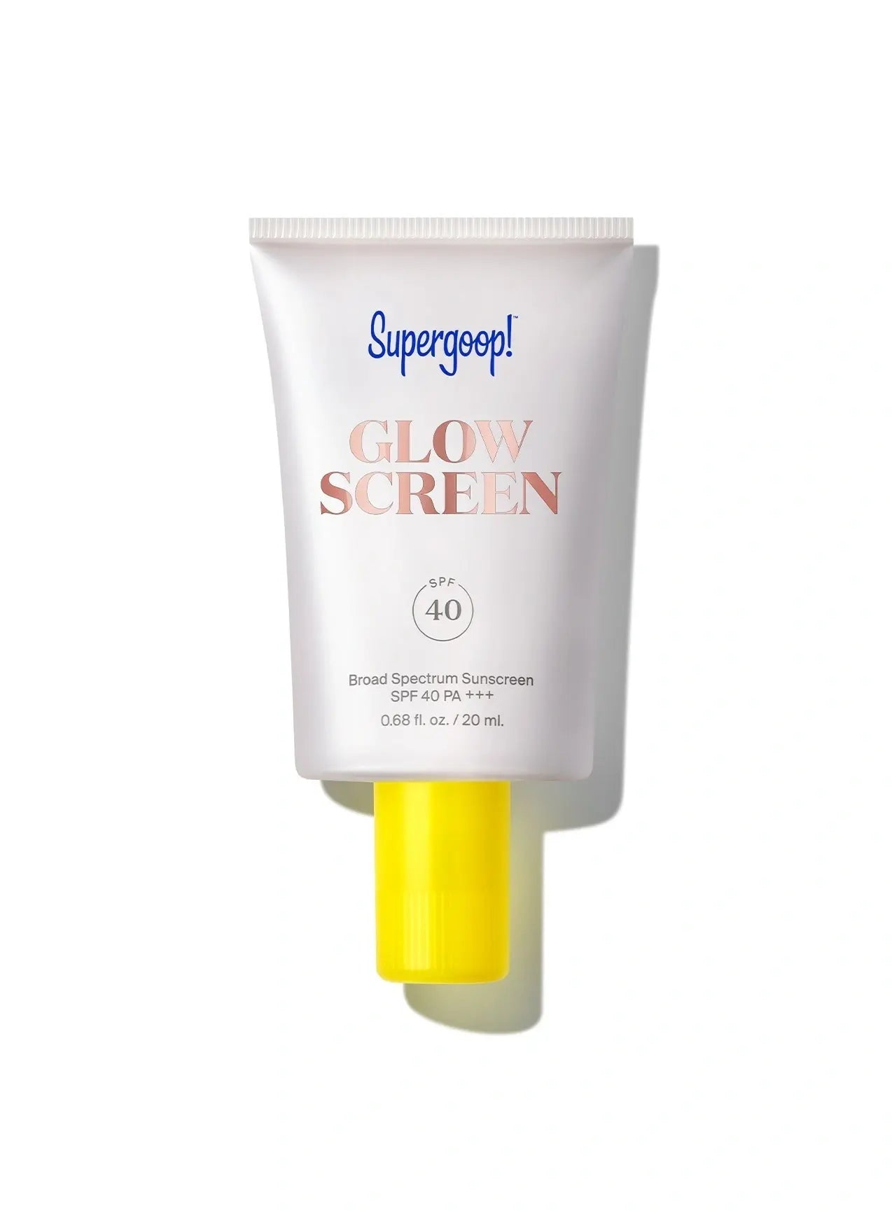 Supergoop Glowscreen SPF-40, 50ml full size shade sunrise