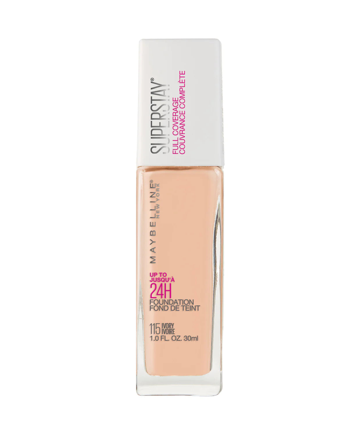 MAYBELLINE SUPER STAY FULL COVERAGE FOUNDATION 115 IVORY