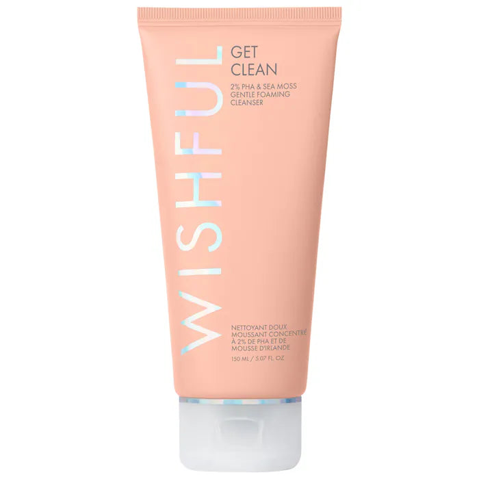 Wishful Get Clean 2% PHA & Sea Moss Gentle Foaming Cleanser