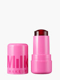 Milk Mackup Cooling Water Jelly Tint sheer lip + cheek stain Burst - Poppy pink