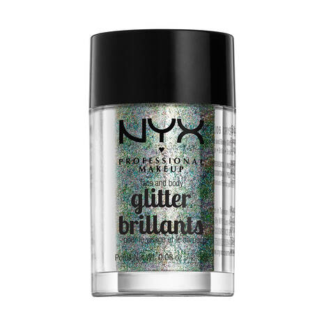 NYX Loose Face and Body Glitter 07 Crystal