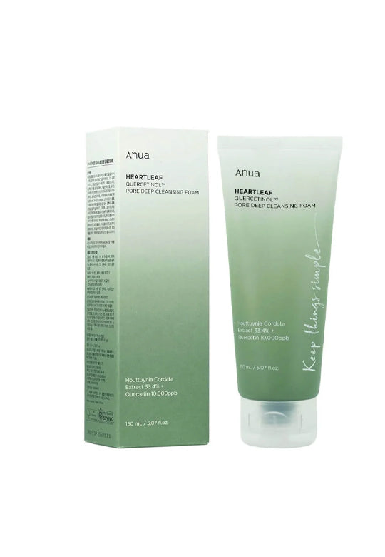 ANUA Heartleaf Quercetinol Pore Deep Cleansing Foam 150ml