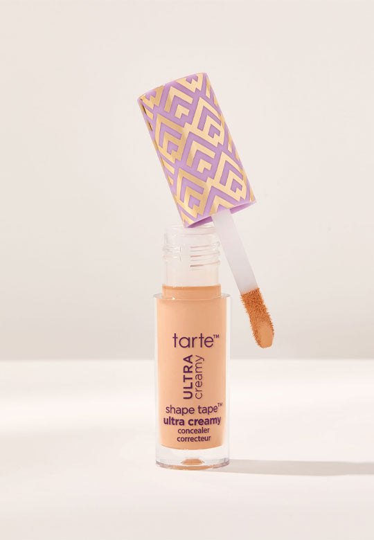 Tarte Shape Tape Ultra Creamy Concealer-Travel Size Shade 27H light-medium honey (light to medium skin with warm, peach undertones)