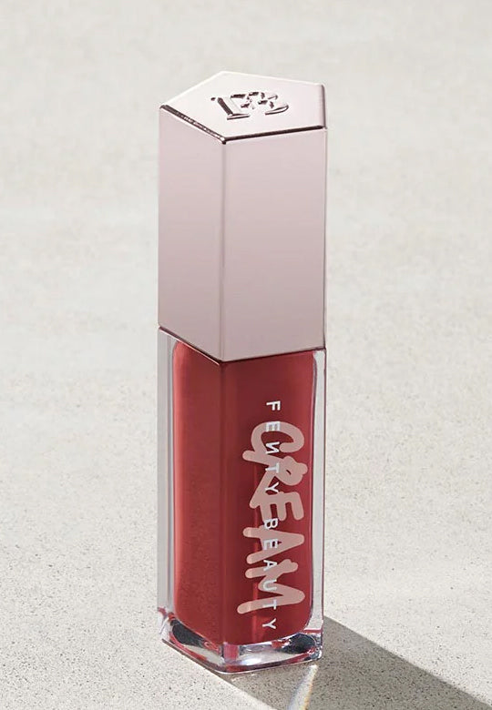 Fenty Beauty Gloss Bomb Cream Color Drip Lip Cream Shade Fruit Snackz-Berry Red