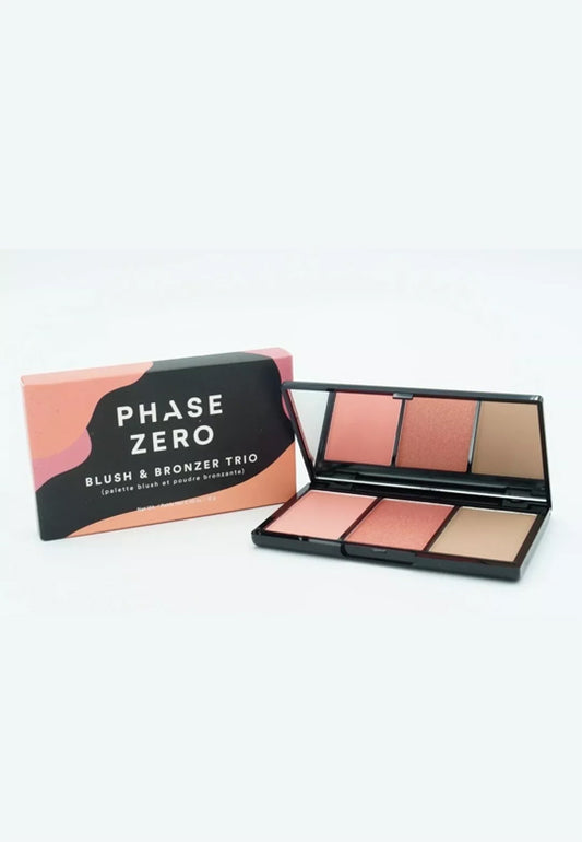 Phase Zero Makeup Blush And Bronzer Trio