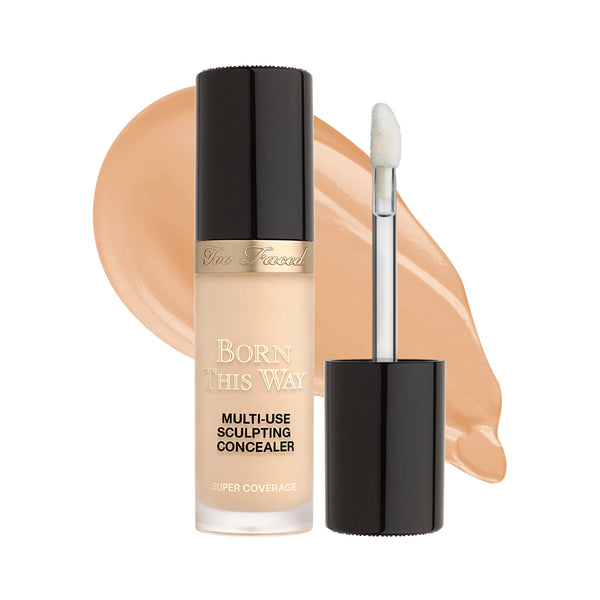 Too Faced Born This Way Super Coverage Multi-Use Concealer Shade NUDE (Very Light with Rosy Undertones)