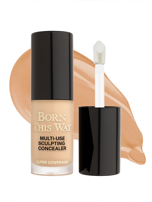 Too Faced Born This Way Super Coverage Multi-Use Concealer Shade Natural Beige 3.5ml Travel Size
