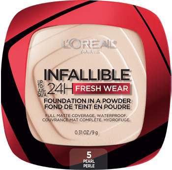L'Oreal INFALLIBLE Up to 24H Fresh Wear Foundation in a Powder Shade Pearl 05