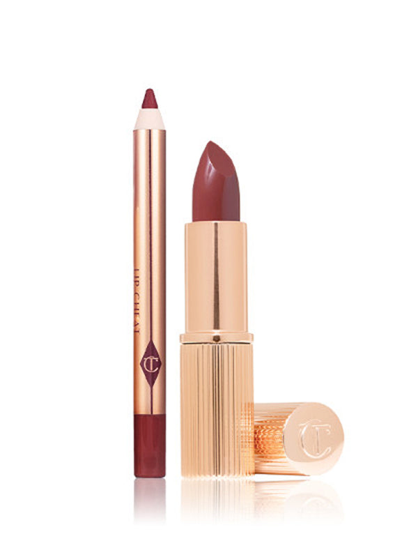 Charlotte Tilbury Mini Pillow Talk Lip Kit Pillow Talk Intense