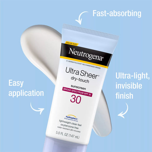 Neutrogena Ultra Sheer Dry-Touch Sunscreen Lotion - SPF 30