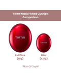 TIRTIR Mask Fit Red Cushion Foundation 4.5g Color 23N Sand Mini