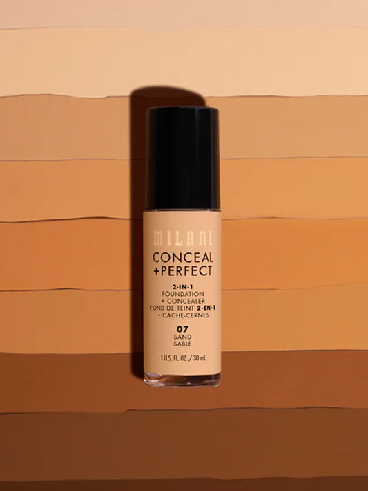 Milani Conceal + Perfect 2-In-1 Foundation + Concealer OA2 Cream ( porcelain with neutral undertone)