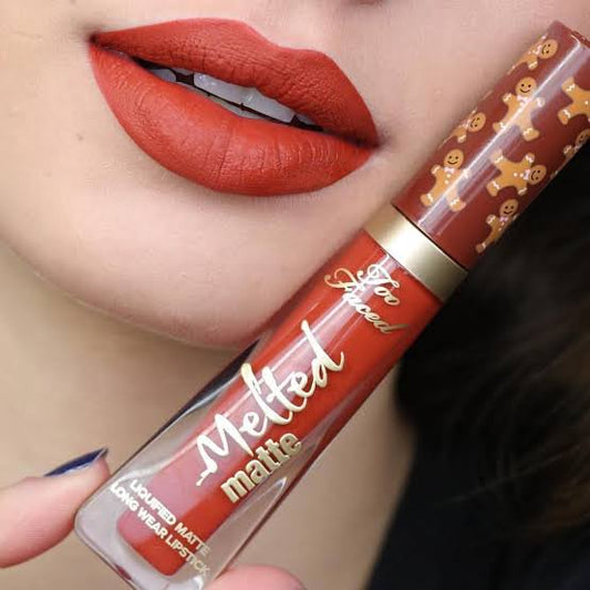 Too Faced Melted Limited Edition Gingerbread Man Liquified Matte