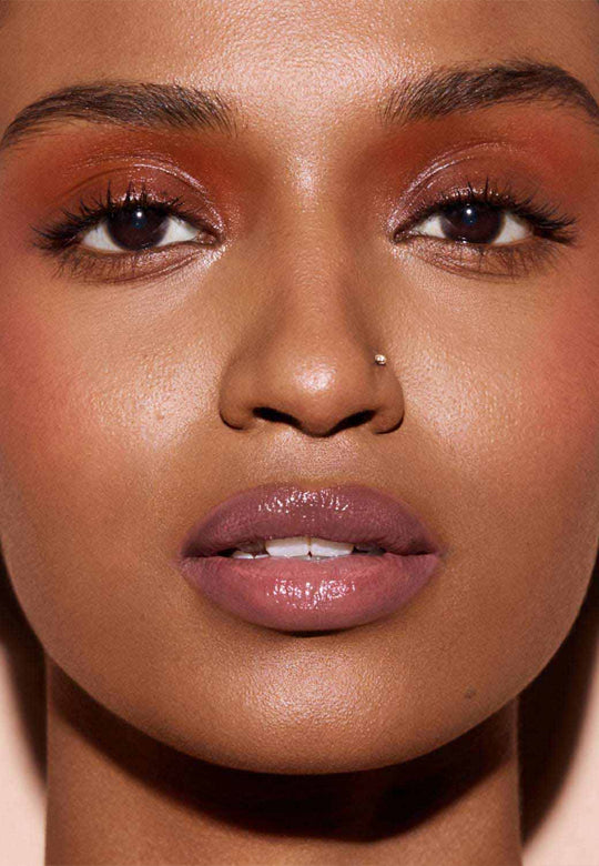 Fenty Beauty Gloss Bomb Cream Color Drip Lip Cream Shade Fenty Glow-Universal Rose Nude