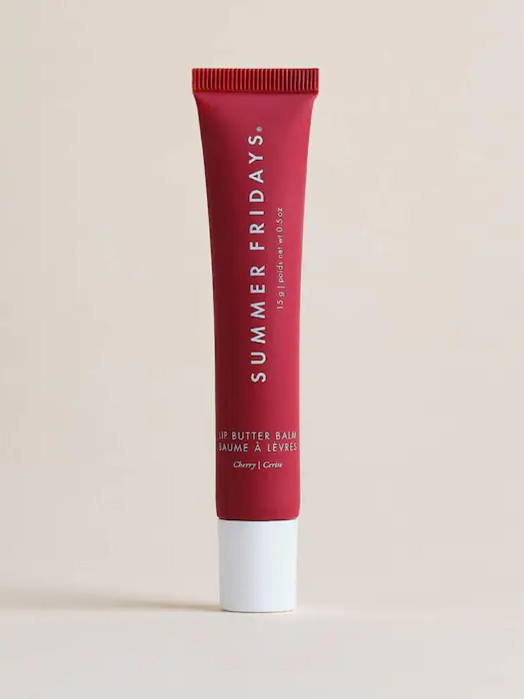 Summer Fridays Lip Butter Balm for Hydration & Shine Color Cherry