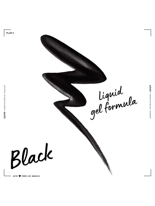 NYX PROFESSIONAL MAKEUP Epic Wear Liquid Liner, Long-Lasting Waterproof Eyeliner - Black