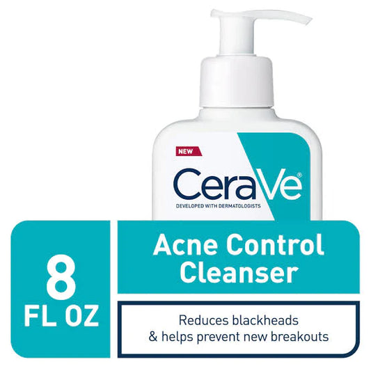 CERAVE ACNE CONTROL CLEANSER 2% SALICYLIC ACID ACNE TREATMENT 237ML