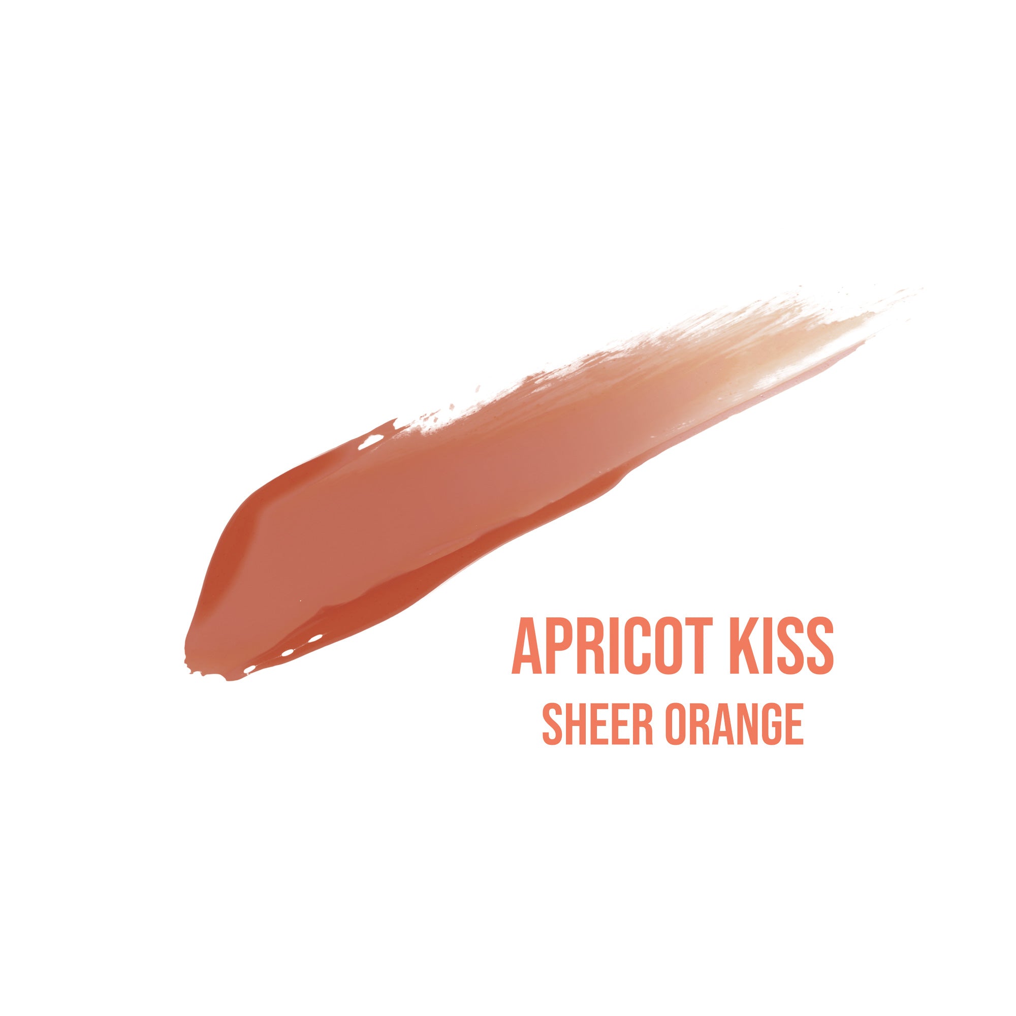 HUDA BEAUTY Lip Blush Cream Lip & Cheek Stain Color: Apricot Kiss - sheer orange