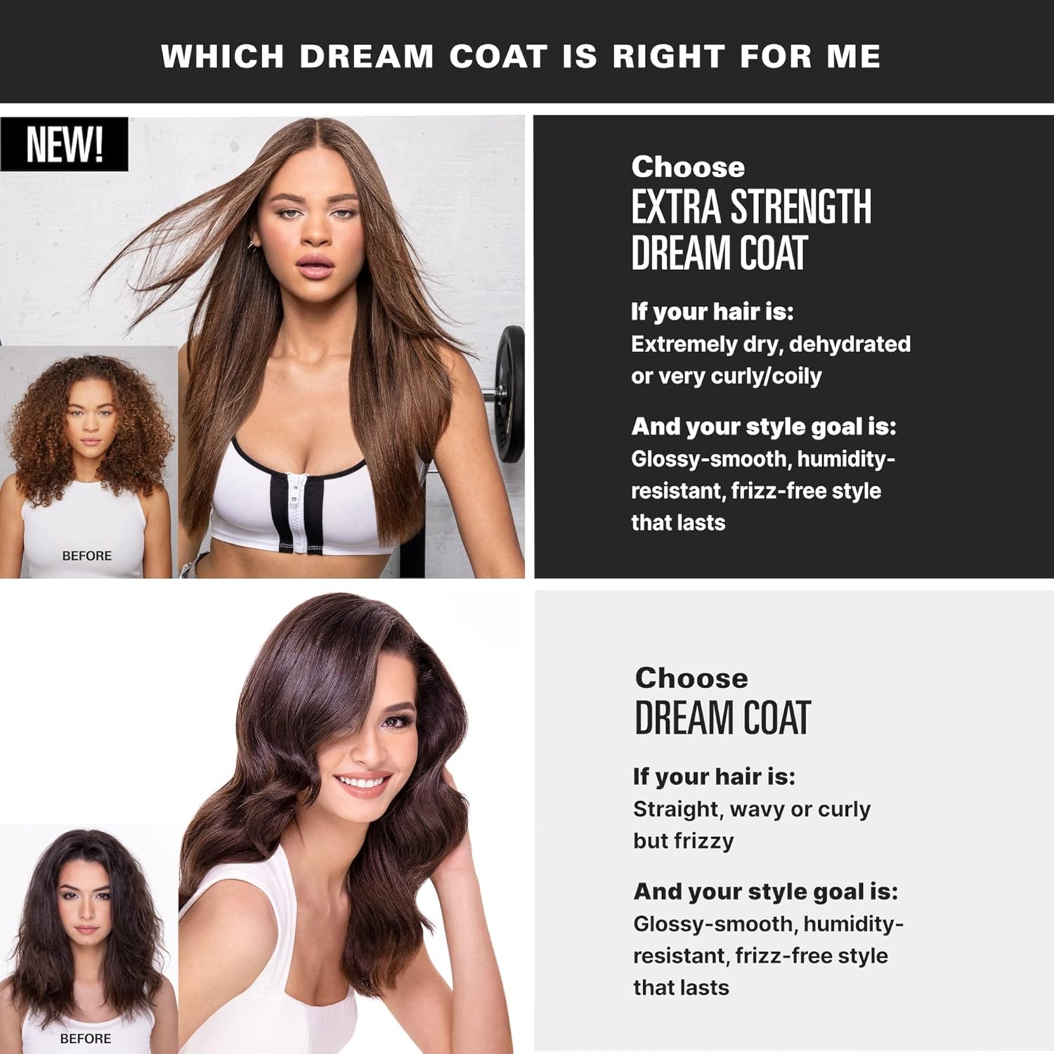 COLOR WOW Dream Coat Anti-Frizz Treatment Duo Hair Set