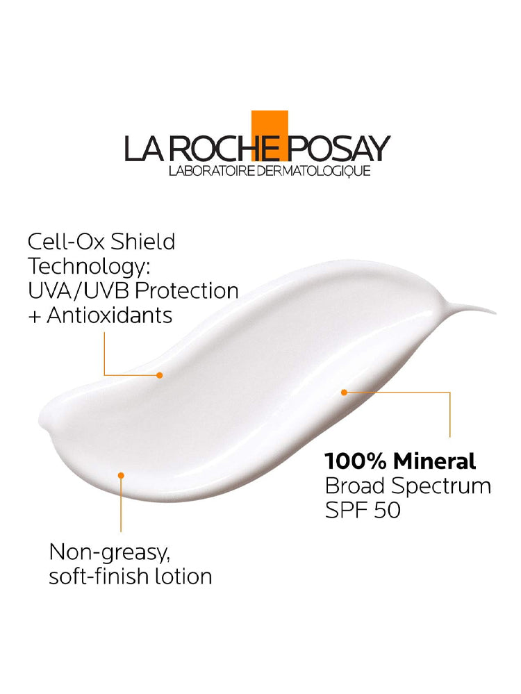 La Roche-Posay Anthelios Gentle Lotion Mineral Sunscreen SPF50 - 90ml