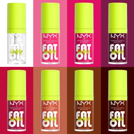 Nyx FAT OIL LIP DRIP Hydrating tinted lip oil gloss SHADE That's Chic