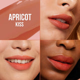 HUDA BEAUTY Lip Blush Cream Lip & Cheek Stain Color: Apricot Kiss - sheer orange