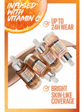 MAYBELLINE SUPER STAY UP TO 24HR SKIN TINT WITH VITAMIN C SHADE 120- Light with Neutral Warm Undertones