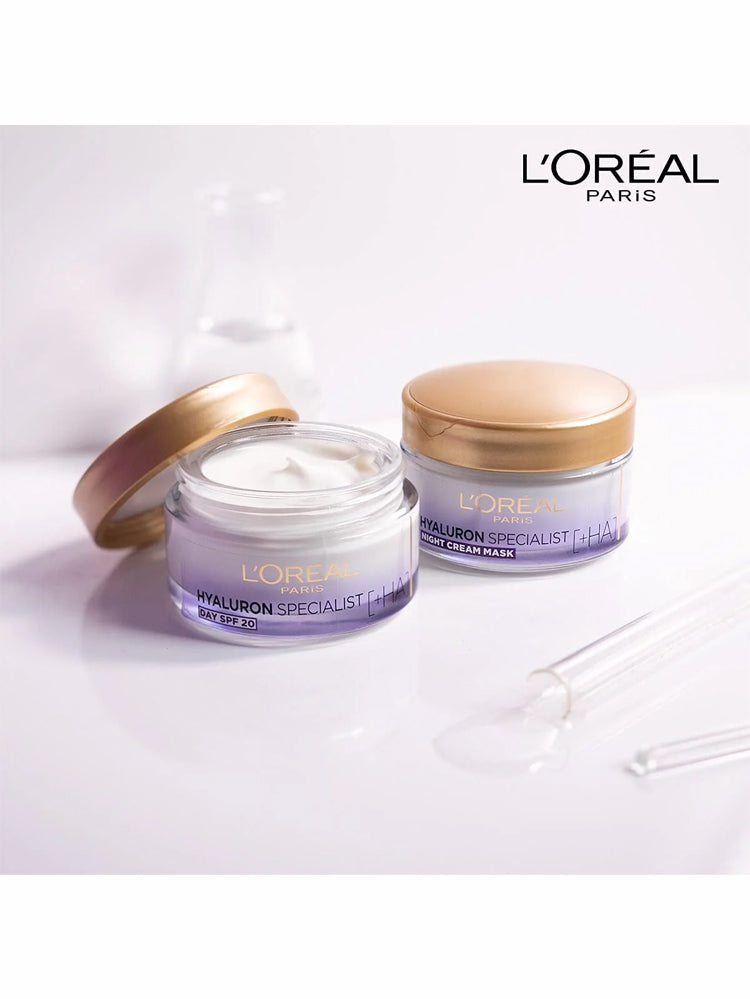 L'Oréal - HYALURON SPECIALIST DAY CREAM - Anti-wrinkle face cream - Day - SPF 20-50 ml