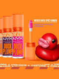 NYX DUCK PLUMP HIGH PIGMENT PLUMPING LIP GLOSS 05-BROWN OF APPLAUSE (MID-TONEWARMBROWN)