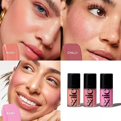 Saie - Mini Dew Blush Trio