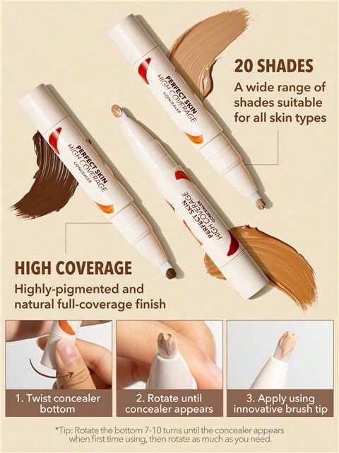 Sheglam Perfect Skin High Coverage Concealer Shade Nude