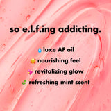 E.L.F Glow Reviver Lip Oil Color Red Delicious