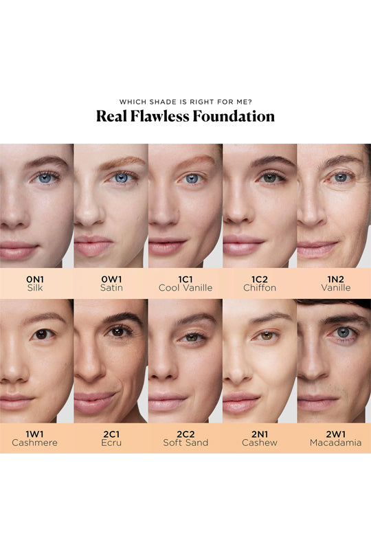 Laura Mercier Real Flawless Weightless Perfecting Foundation 1N2 Vanille Fair with neutral undertones