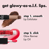 E.L.F Glow Reviver Lip Oil Color Red Delicious