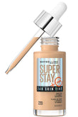 MAYBELLINE SUPER STAY UP TO 24HR SKIN TINT WITH VITAMIN C SHADE 220- Light medium warm subtle Undertones