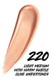 MAYBELLINE SUPER STAY UP TO 24HR SKIN TINT WITH VITAMIN C SHADE 220- Light medium warm subtle Undertones