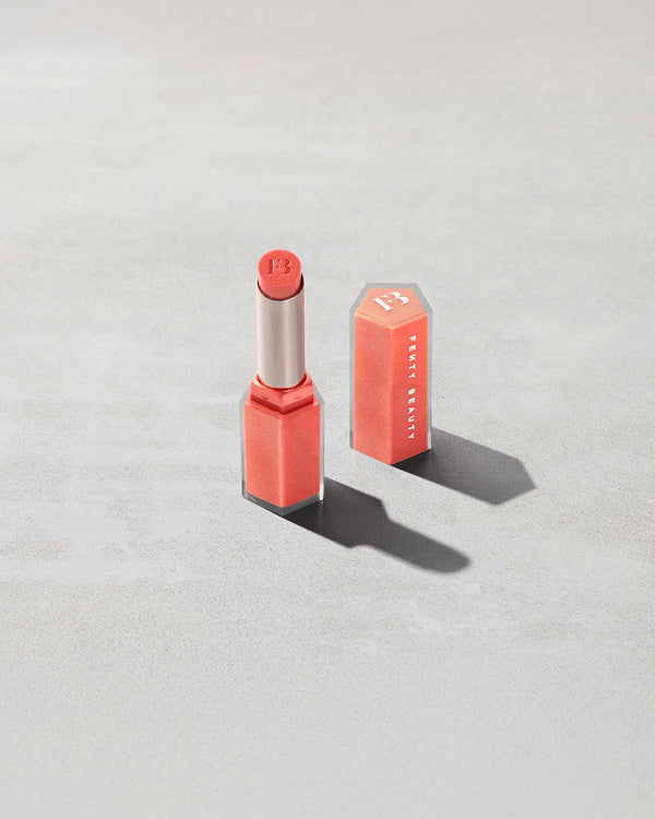 Fenty Shimmering C U In Maui( shimmering coral Gloss Bomb Stix) High-Shine Gloss Stick