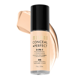 Milani CONCEAL + PERFECT 2-IN-1 FOUNDATION AND CONCEALER 00 Light Neutral (Fair with Warm Peach undertone)