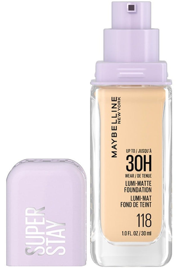 Super Stay® Lumi-Matte Foundation makeup 118 shade