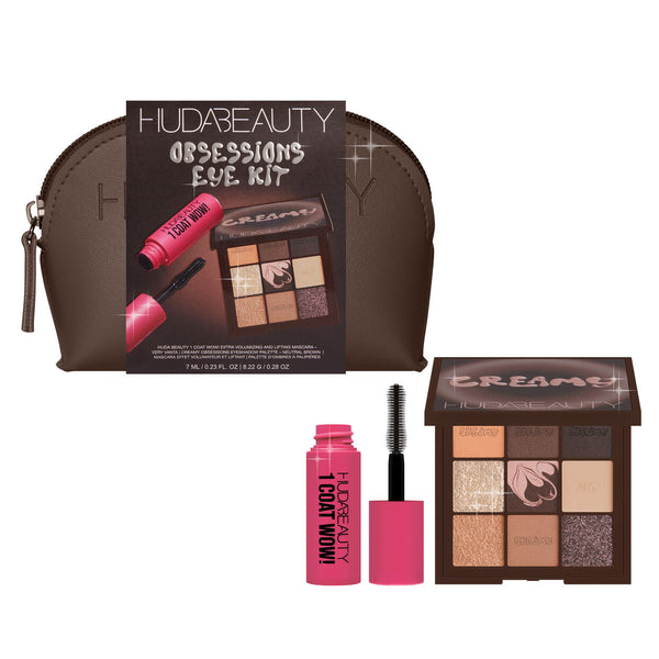 Huda beauty Obsessions Eye Kit ( eye palette and mascara )