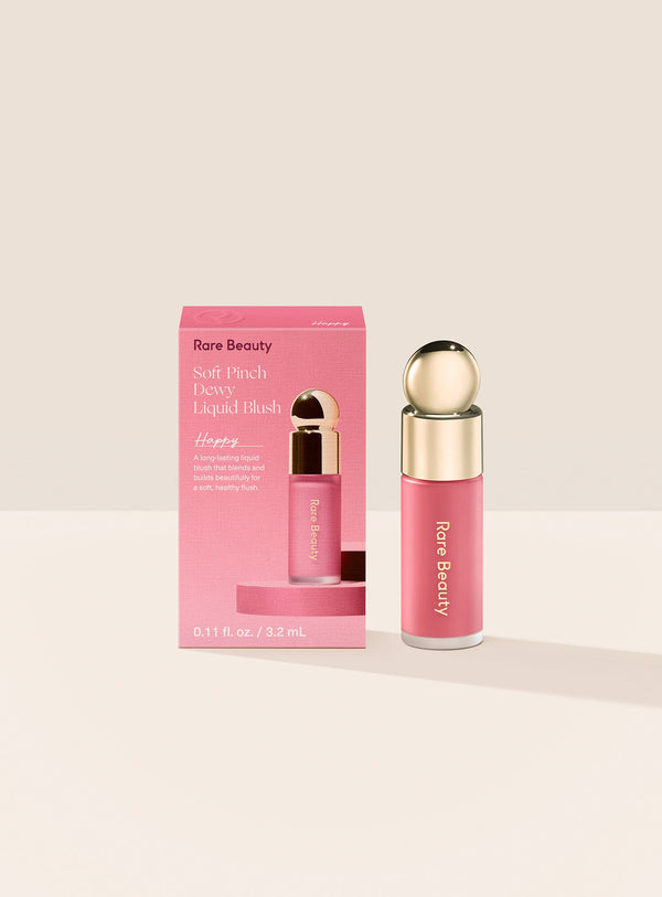 Rare beauty Soft Pinch Liquid Blush Mini happy ( cool pink dewy) 3.2ml