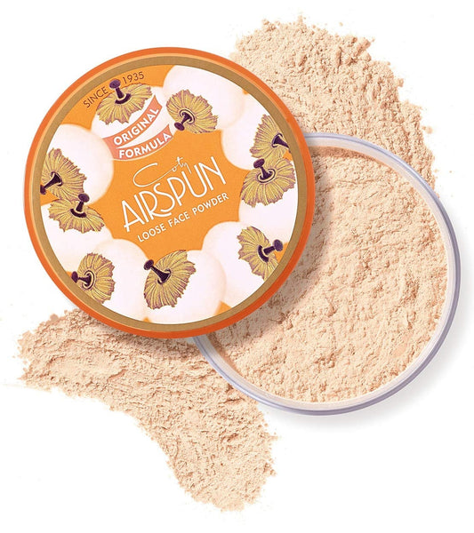 COTY AIRSPUN 041 Translucent Extra Coverage Loose Face Powder