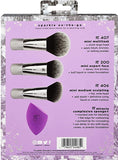 Real Techniques Sparkle-On-The-Go Mini Brush and Sponge Trio Make-Up Set