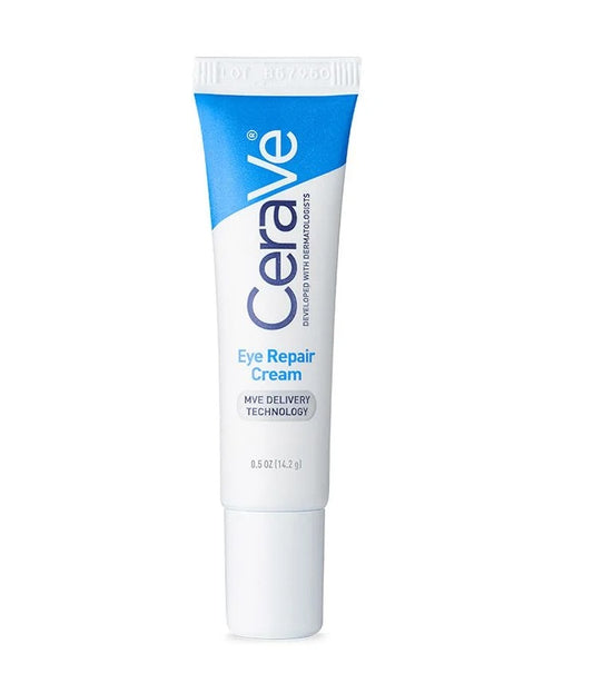CeraVe Eye Repair Cream with HYALURONIC ACID & CERAMIDES for dark circles and puffiness 14.2gm