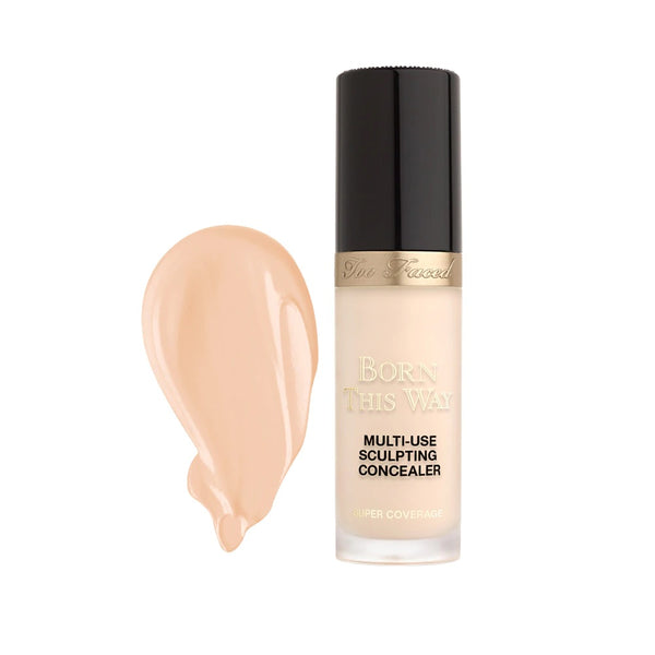 Too Faced Born This Way Super Coverage Multi-Use Sculpting Concealer Snow (Very Fair with Neutral to Rosy Undertones)