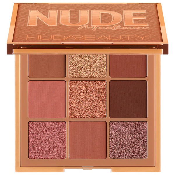 Huda Beauty Nude Obsessions Eyeshadow Palette Color Nude Medium