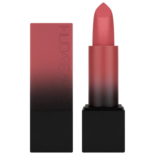 Huda Beauty Power Bullet Matte Lipstick Honeymoon A Cheeky Velvet Pink (Cool Toned)