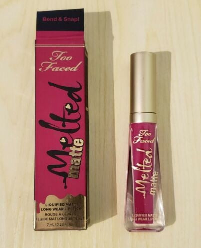 Too Faced Melted Matte Liquified Long Wear Lipstick Bend and Snap