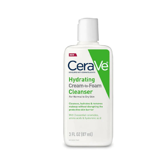 CeraVe Hydrating Cream To Foam Cleanser 87ml